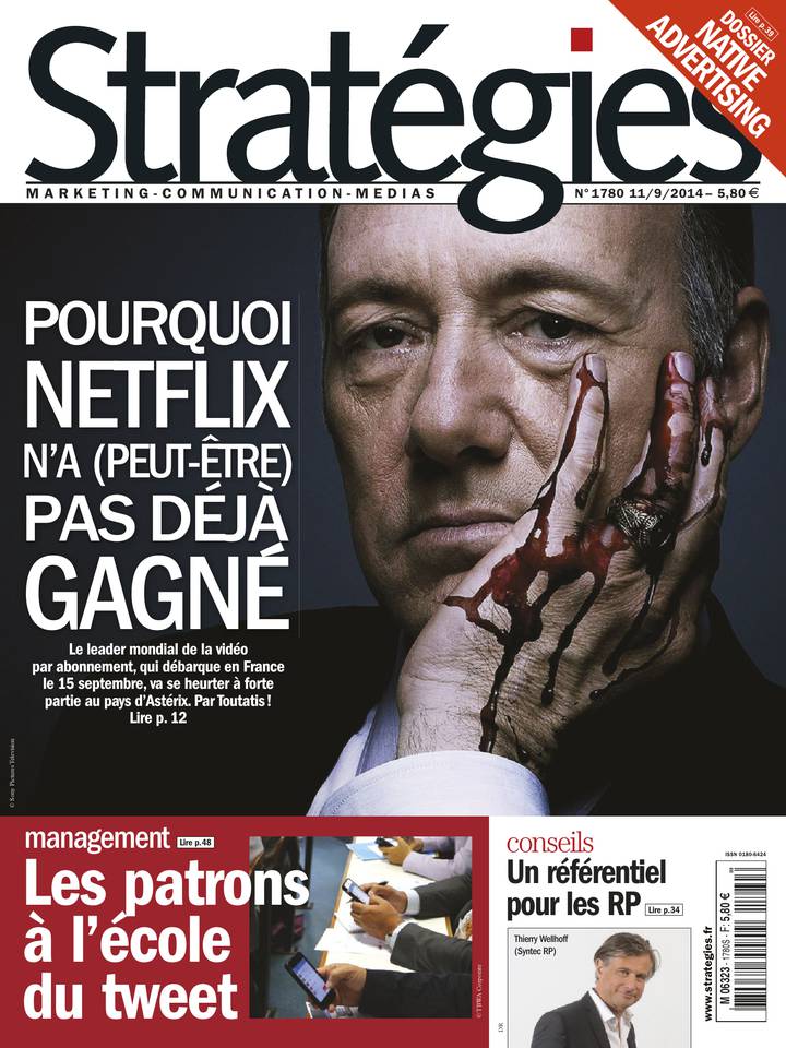 Stratégies 11 septembre 2014 Stratégies N°1780 du 11 septembre 2014 à télécharger sur iPad