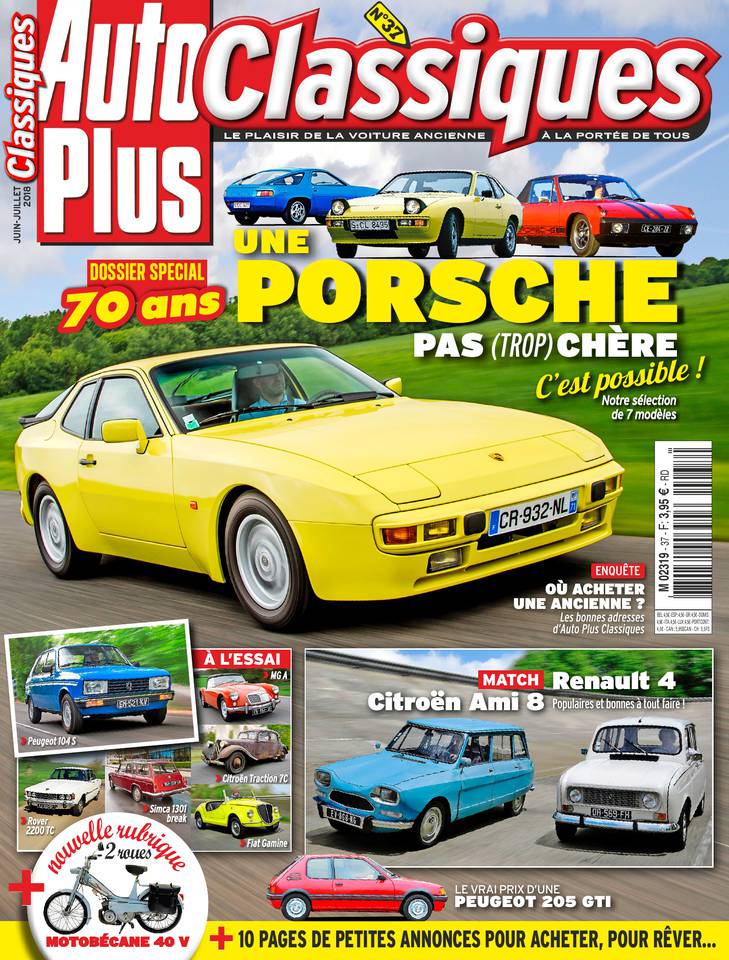 Auto Plus Classiques 07 juin 2018 Abonnement Auto Plus Classiques Pas Cher avec le BOUQUET ePresse.fr