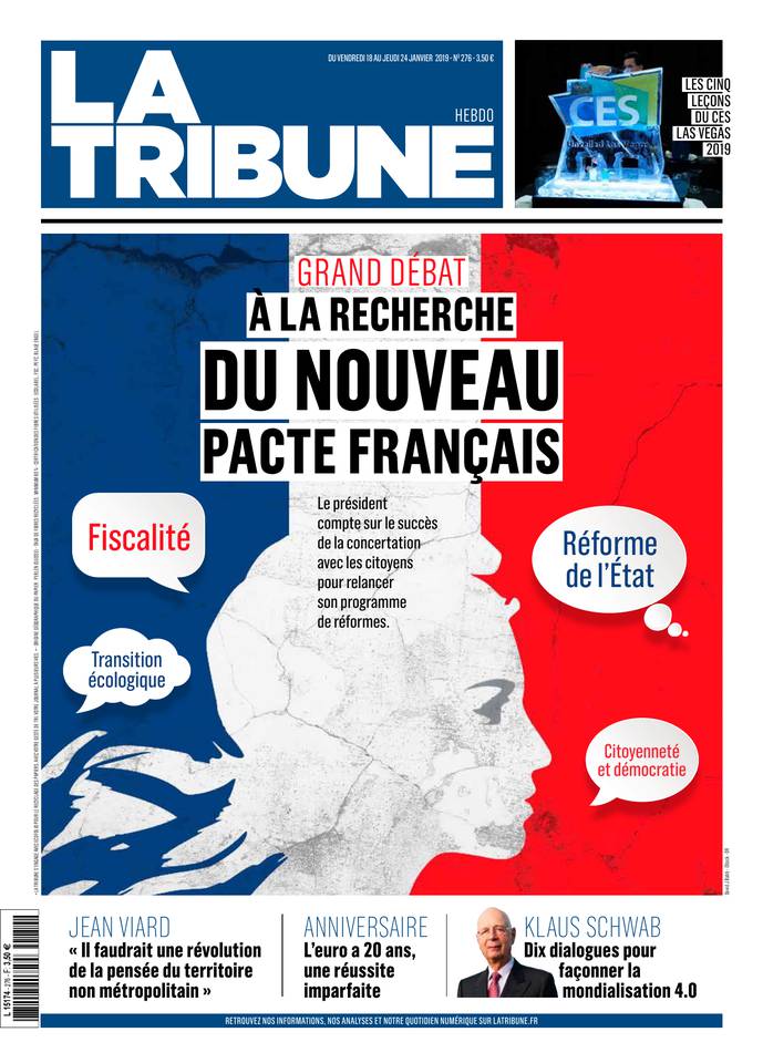 La Tribune Hebdomadaire 18 janvier 2019 La Tribune Hebdomadaire du 18 janvier 2019 à télécharger sur iPad