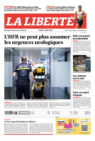 Couverture du magazine en date du 2025-08-11