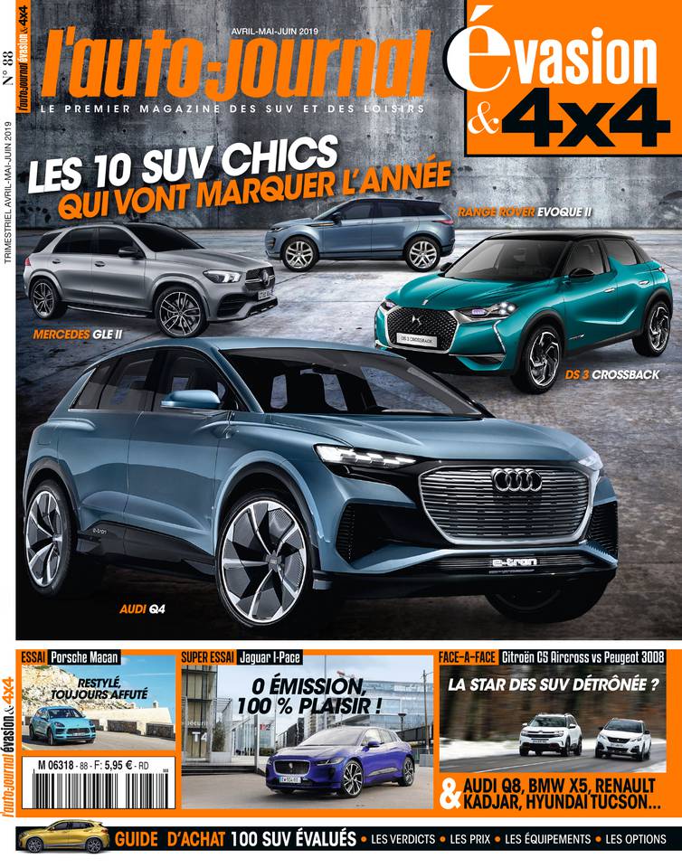 L'Auto Journal évasion & 4x4 21 mars 2019 Abonnement L'Auto Journal évasion & 4x4 avec le BOUQUET ePresse.fr
