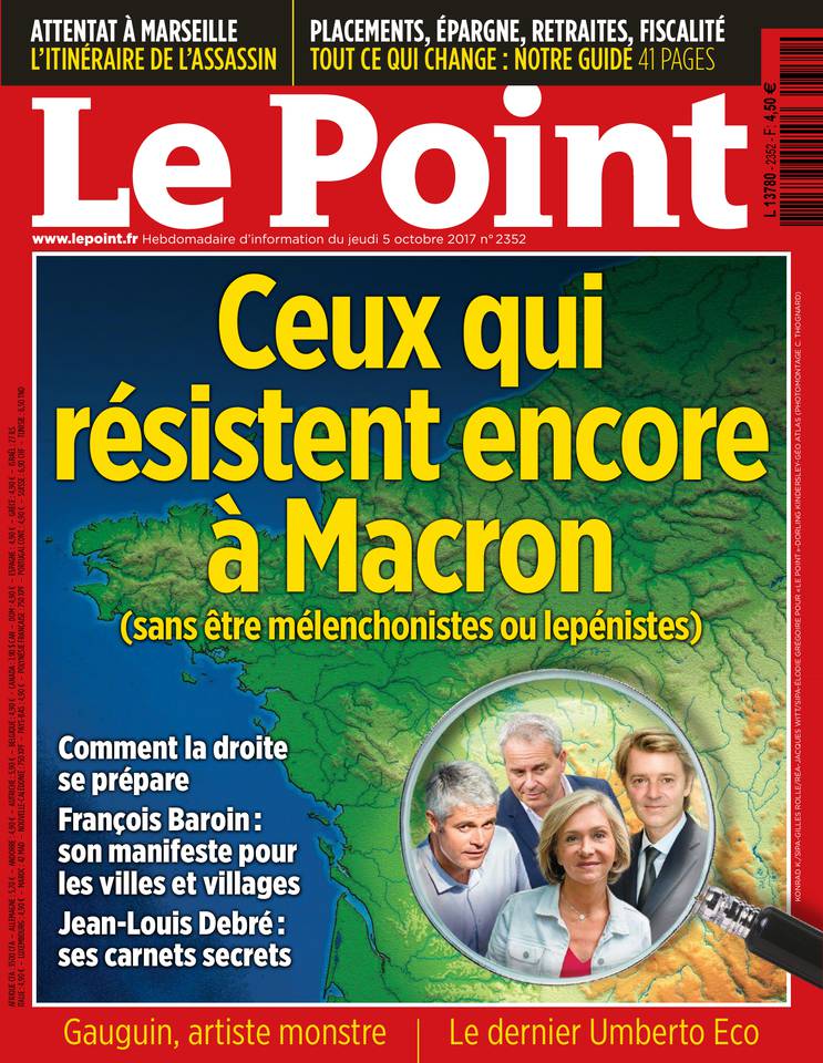 Le Point 05 octobre 2017 Le Point N°2352 du 05 octobre 2017 à télécharger sur iPad
