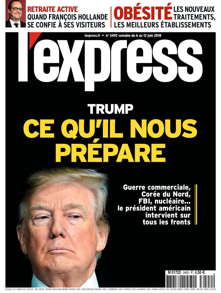 L'Express 06 juin 2018 L'Express N°3492 du 06 juin 2018 à télécharger sur iPad