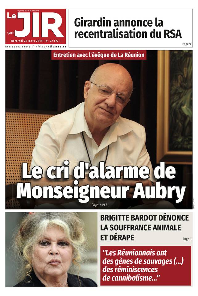 Journal de l'île 20 mars 2019 Journal de l'île - Le journal de l'ile de la Réunion du 20 mars 2019