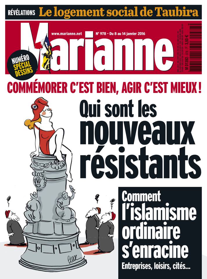 Marianne 08 janvier 2016 Marianne N°978 du 08 janvier 2016 à télécharger sur iPad