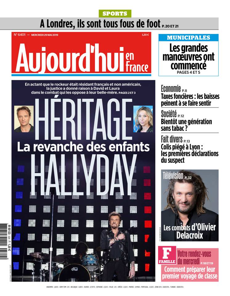 Aujourd'hui en France 29 mai 2019 Aujourd'hui en France du 29 mai 2019 à télécharger sur iPad