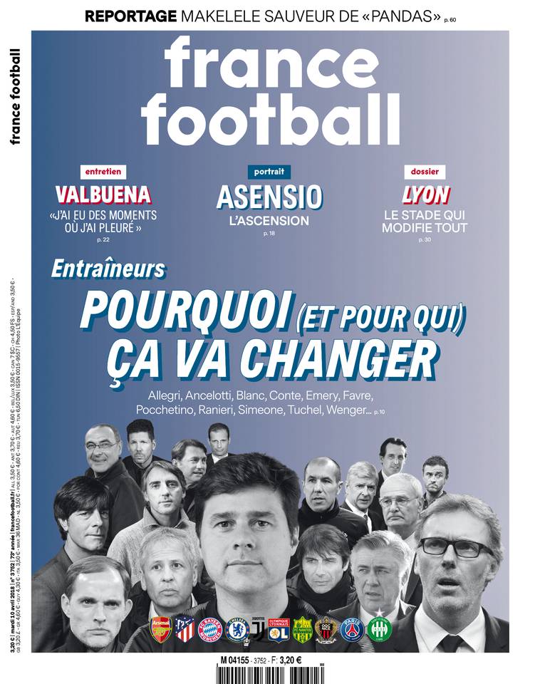 France Football 10 avril 2018 France Football du 10 avril 2018 à télécharger sur iPad