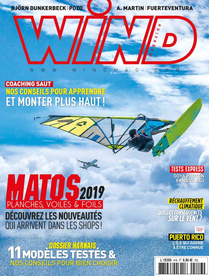 Wind Magazine 01 septembre 2018 Abonnement Wind Mag Pas Cher avec le BOUQUET ePresse.fr