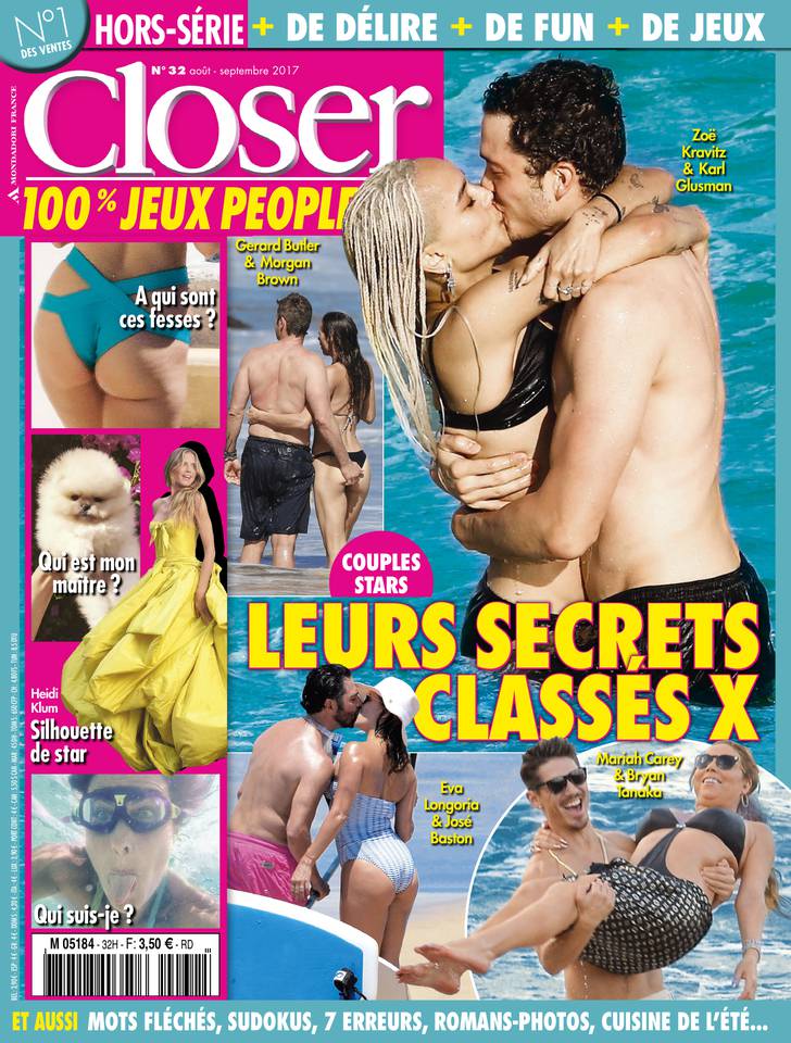 Closer Hors-Série Jeux 11 août 2017 Abonnement à Closer Hors-Série Jeux Pas Cher avec le BOUQUET À LA CARTE ePresse.fr