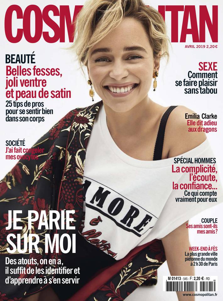 Cosmopolitan 04 avril 2019 Abonnement à Cosmopolitan Pas Cher avec le BOUQUET ePresse.fr