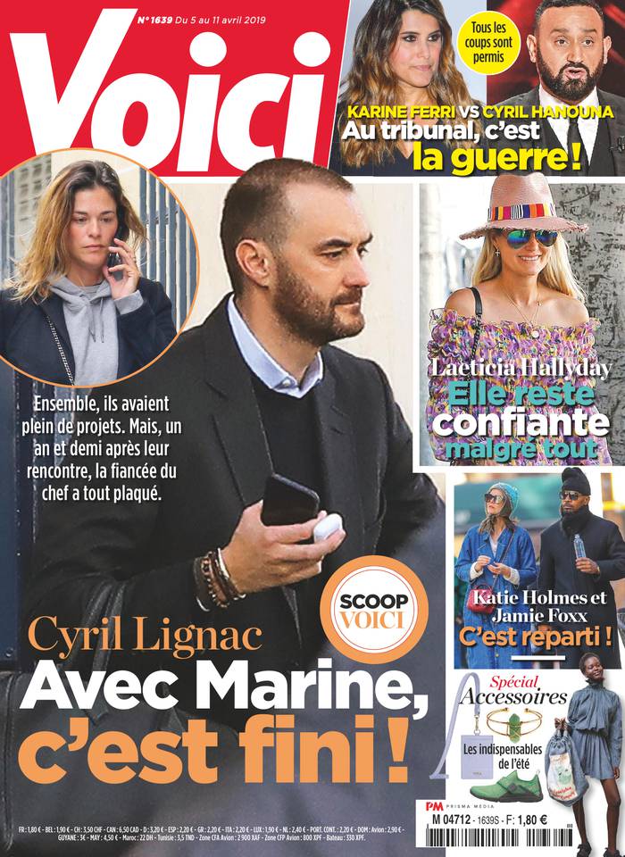 Voici 05 avril 2019 Voici N°1639 du 05 avril 2019 à télécharger sur iPad