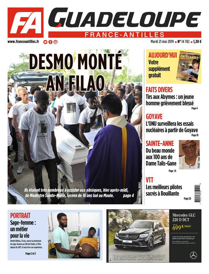 France-Antilles Guadeloupe 21 mai 2019 Abonnement France-Antilles Guadeloupe Pas Cher avec le BOUQUET ePresse.fr
