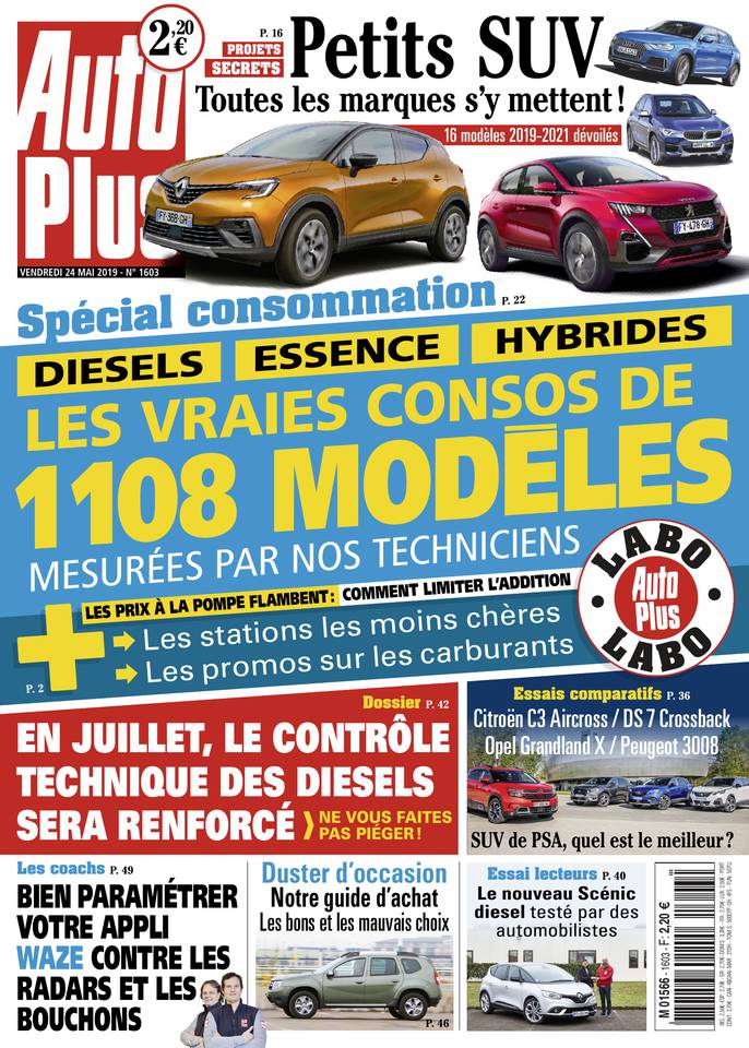 Auto Plus 24 mai 2019 Abonnement Auto Plus Pas Cher avec le BOUQUET ePresse.fr