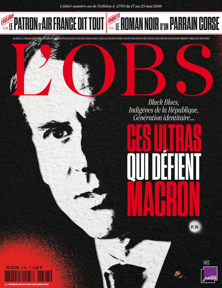 L'Obs 17 mai 2018 L'Obs N°2793 du 17 mai 2018 à télécharger sur iPad