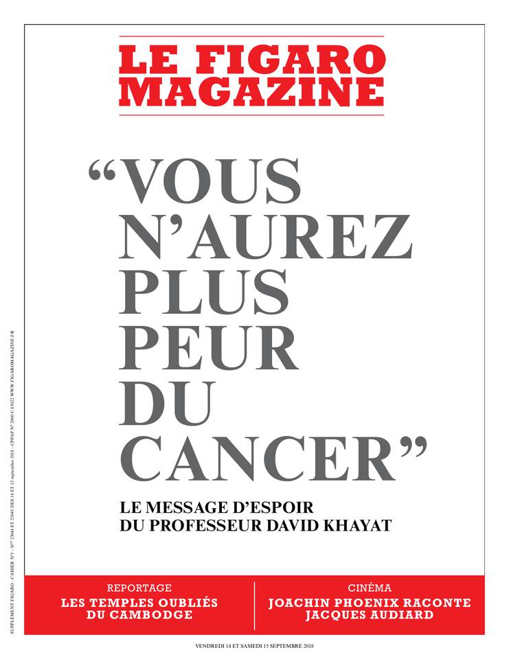 Le Figaro Magazine 14 septembre 2018 Abonnement Le Figaro Mag Pas Cher avec le BOUQUET INFO ePresse.fr