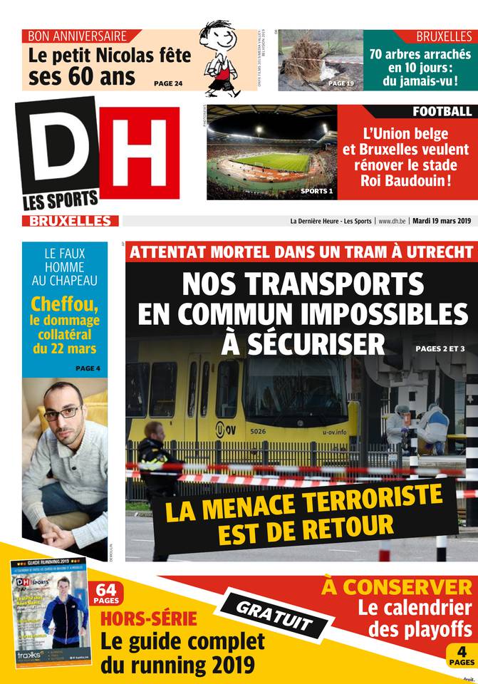 La Dernière Heure/Les Sports 19 mars 2019 Abonnement La Dernière Heure/Les Sports Pas Cher avec le BOUQUET ePresse.fr
