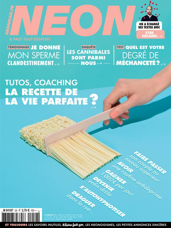 NEON 27 septembre 2017 Abonnement à NEON Pas Cher avec le BOUQUET À LA CARTE ePresse.fr