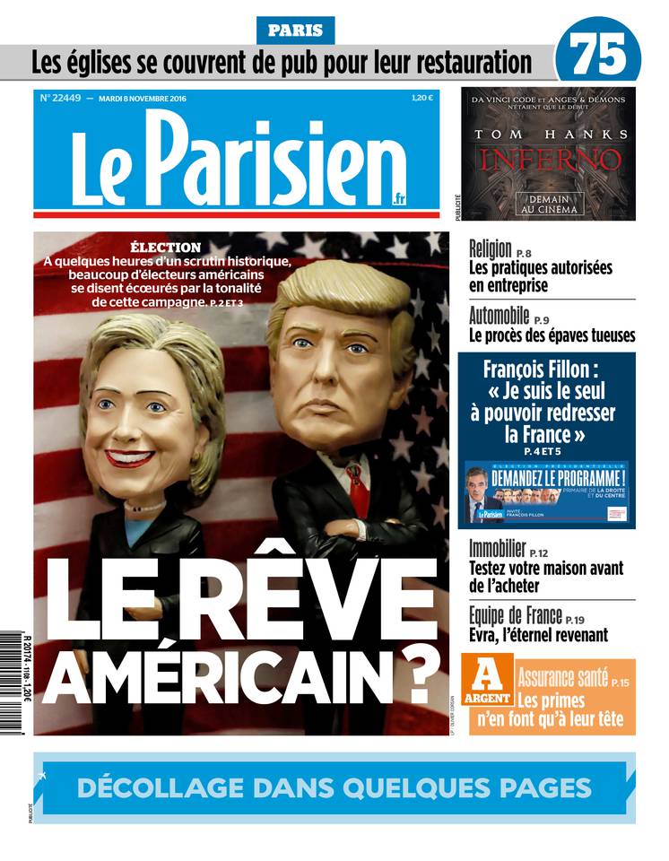Le Parisien 08 novembre 2016 Le Parisien du 08 novembre 2016 à télécharger sur iPad