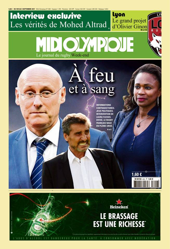 Midi Olympique Vert 01 septembre 2017 Midi Olympique Vert du 01 septembre 2017 à télécharger sur iPad