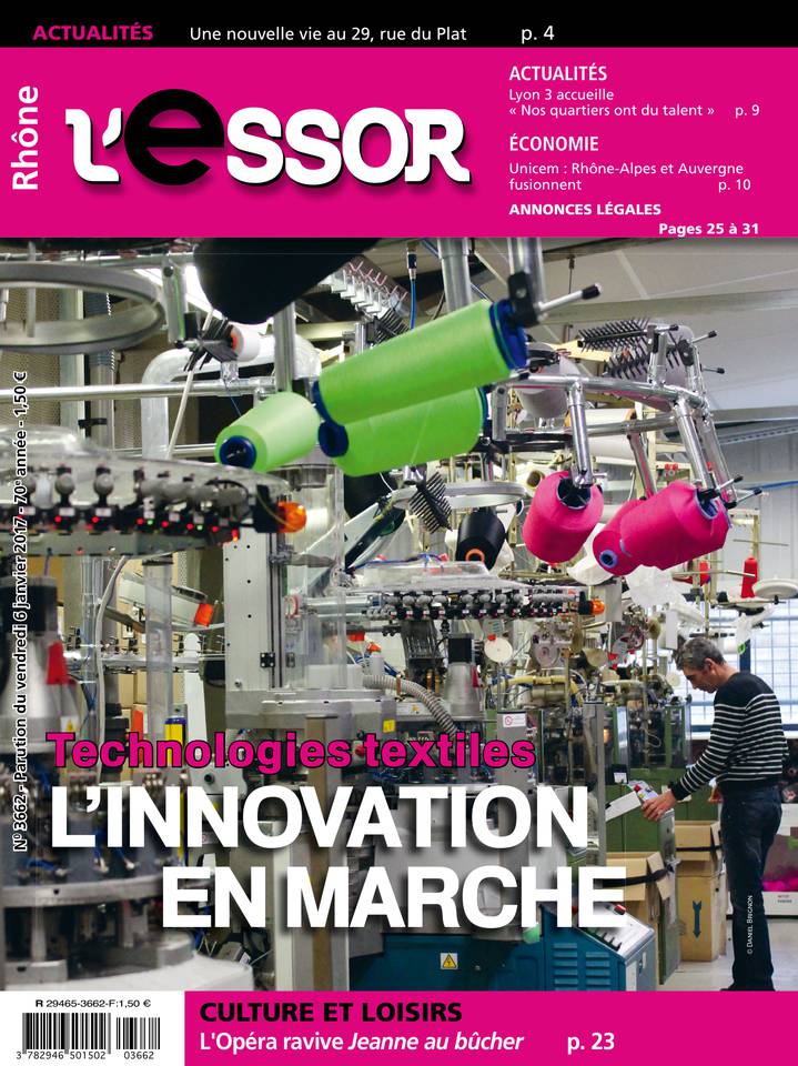 L'Essor RHONE 06 janvier 2017 L'Essor RHONE du 06 janvier 2017 à télécharger sur iPad