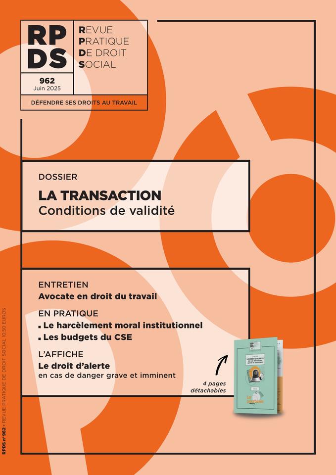 Revue Pratique de Droit Social (RPDS)