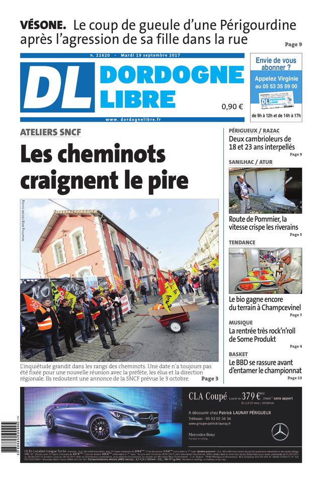 La Dordogne Libre 19 septembre 2017 Abonnement La Dordogne Libre Pas Cher avec BOUQUET INFO ePresse.fr