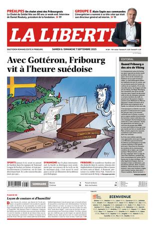 Couverture du magazine en date du 2025-09-06