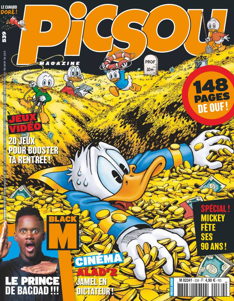 Picsou Magazine 29 août 2018 Picsou Magazine du 29 août 2018