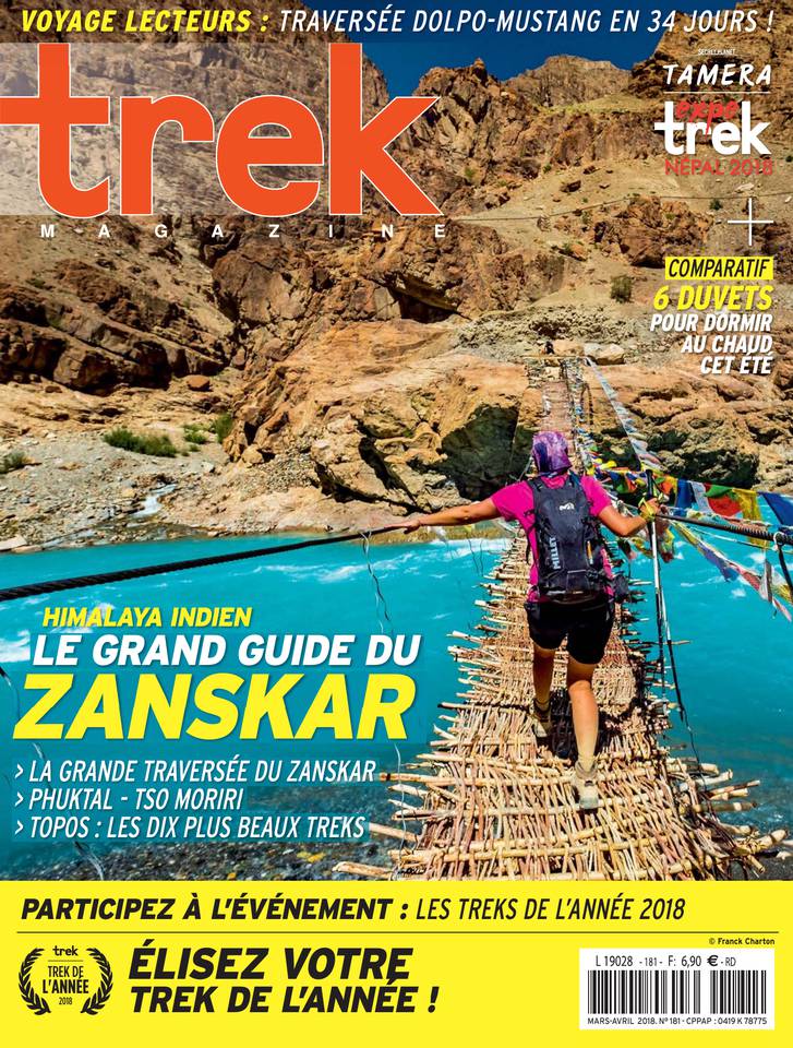 Trek Magazine 01 mars 2018 Abonnement Trek Mag Pas Cher avec le BOUQUET ePresse.fr