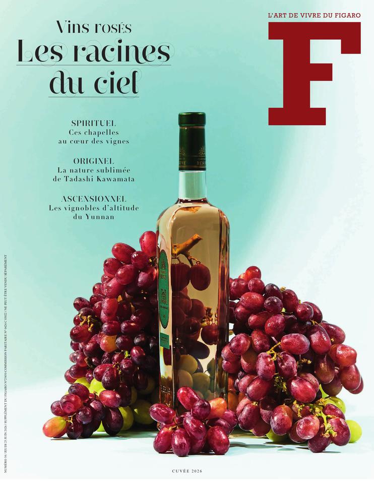 F, l'art de vivre Une du 25 juin 2026
