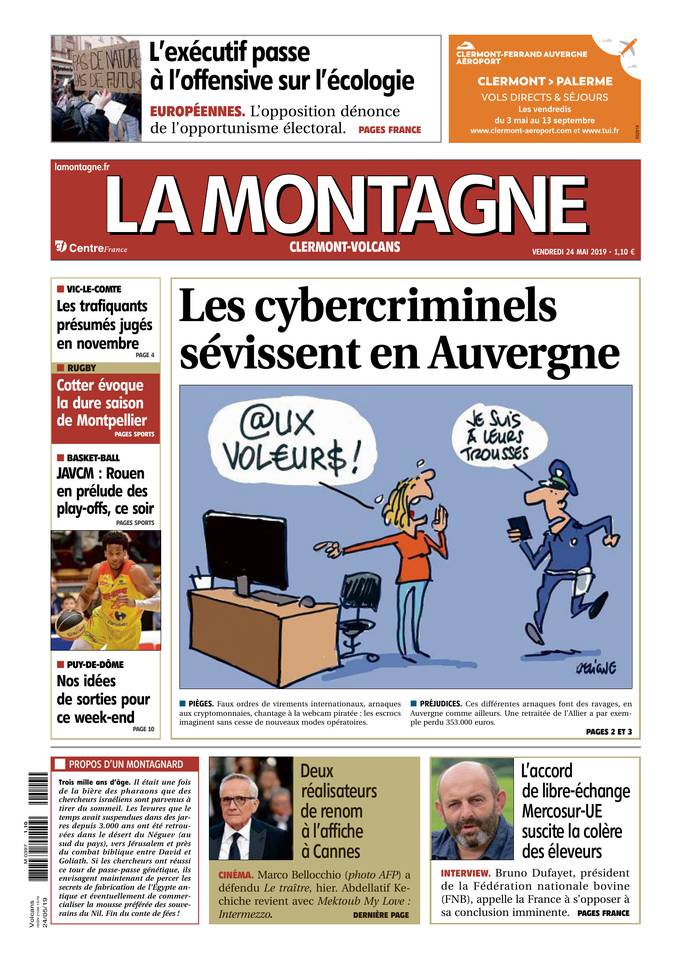 La Montagne 24 mai 2019 Abonnement La Montagne Pas Cher avec le BOUQUET INFO ePresse.fr
