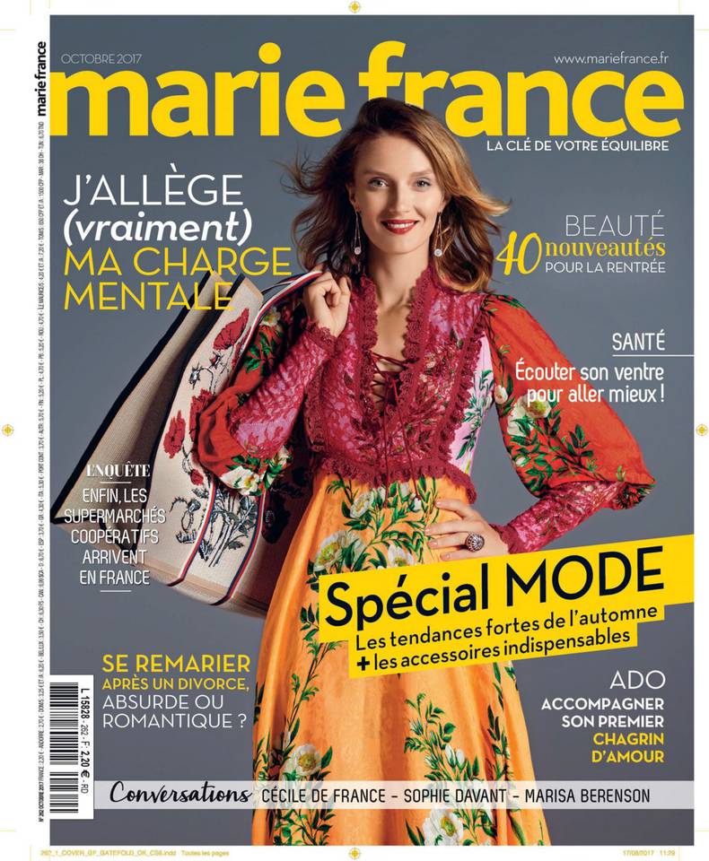 Marie France 01 septembre 2017 Marie France du 01 septembre 2017