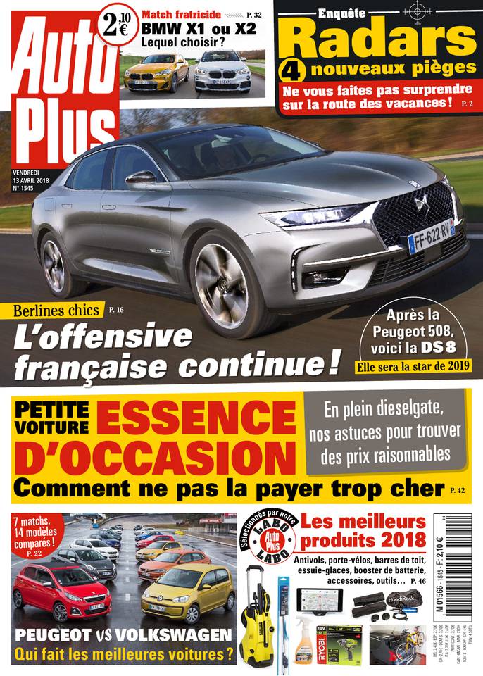 Auto Plus 13 avril 2018 Abonnement Auto Plus Pas Cher avec le BOUQUET ePresse.fr