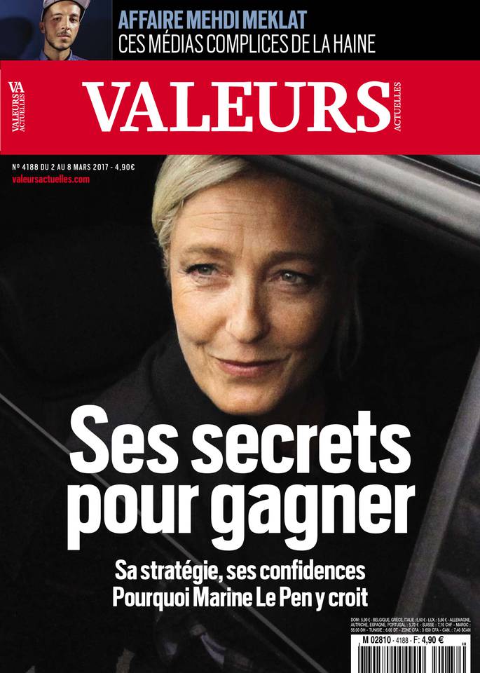 Valeurs actuelles 02 mars 2017 Valeurs actuelles N°4188 du 02 mars 2017 à télécharger sur iPad