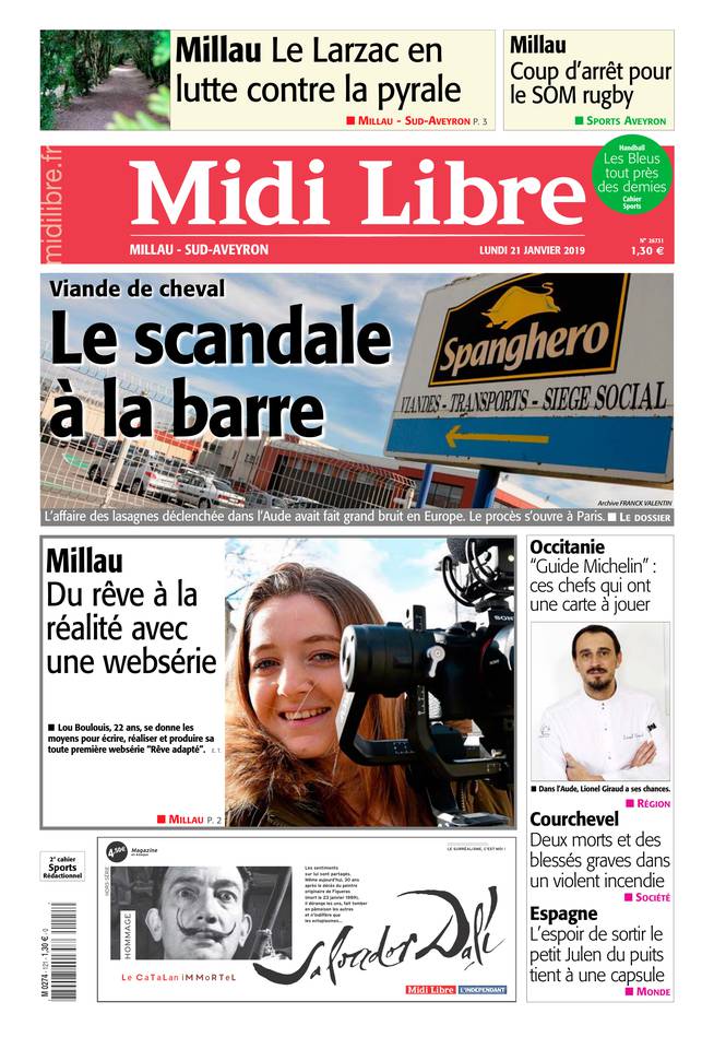 Midi Libre 21 janvier 2019 Abonnement à Midi Libre Pas Cher avec le BOUQUET INFO ePresse.fr