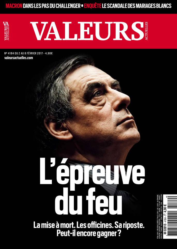 Valeurs actuelles 02 février 2017 Valeurs actuelles N°4184 du 02 février 2017 à télécharger sur iPad