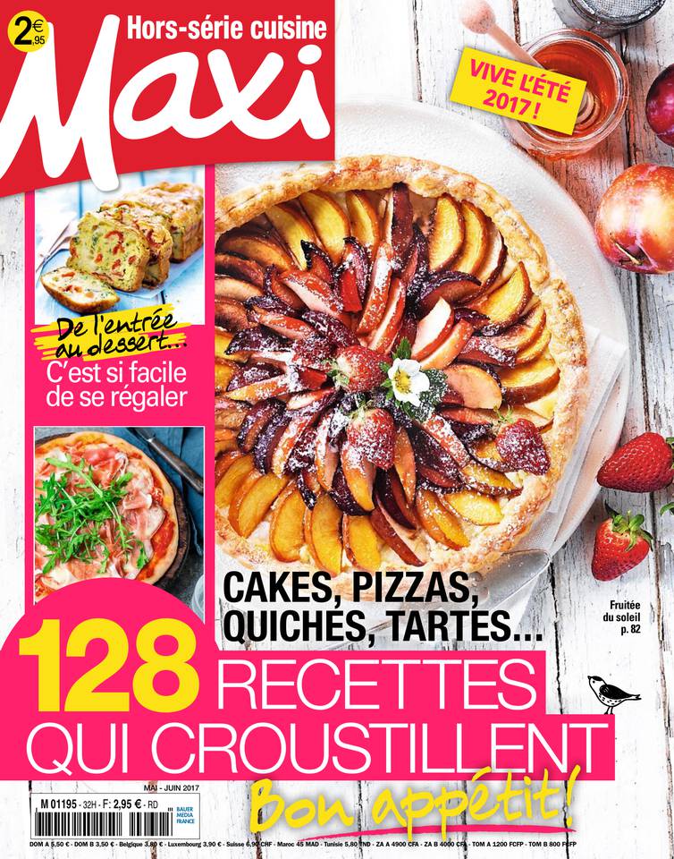 MAXI HORS-SERIE CUISINE 15 mai 2017 Abonnement à MAXI HORS-SERIE CUISINE Pas Cher avec le BOUQUET ePresse.fr