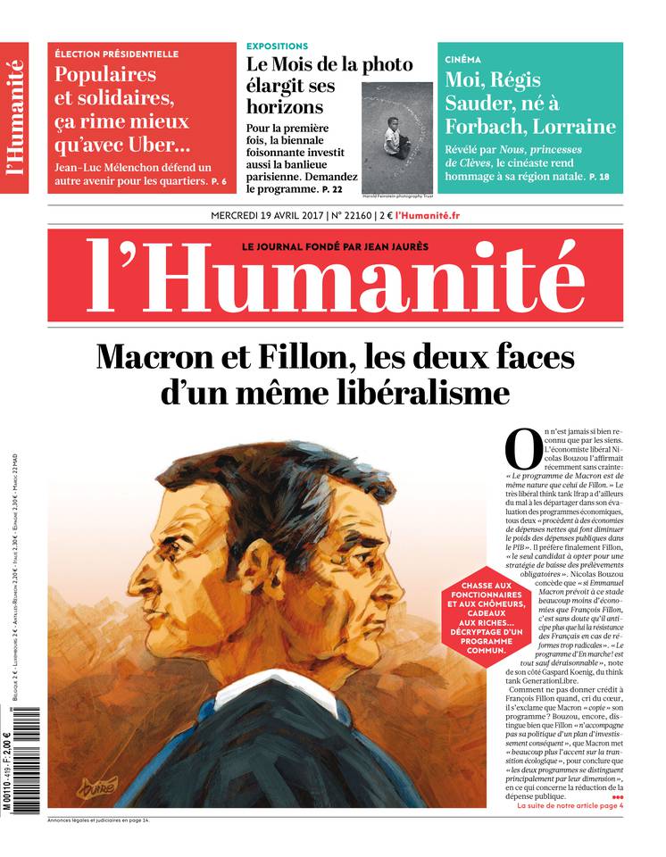 L'Humanité 19 avril 2017 L'Humanité du 19 avril 2017 à télécharger sur iPad