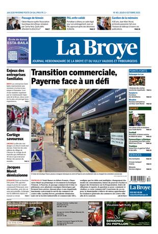Couverture du magazine en date du 2025-10-09