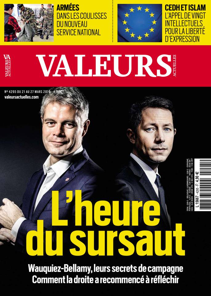 Valeurs actuelles 21 mars 2019 Abonnement Valeurs Actuelles Pas Cher avec le BOUQUET ePresse.fr