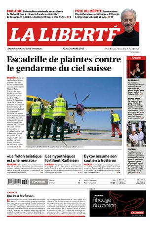 Couverture du magazine en date du 2025-03-20