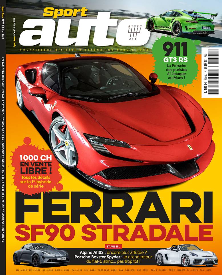 Sport Auto 28 juin 2019 Abonnement Sport Auto Pas Cher avec le BOUQUET ePresse.fr
