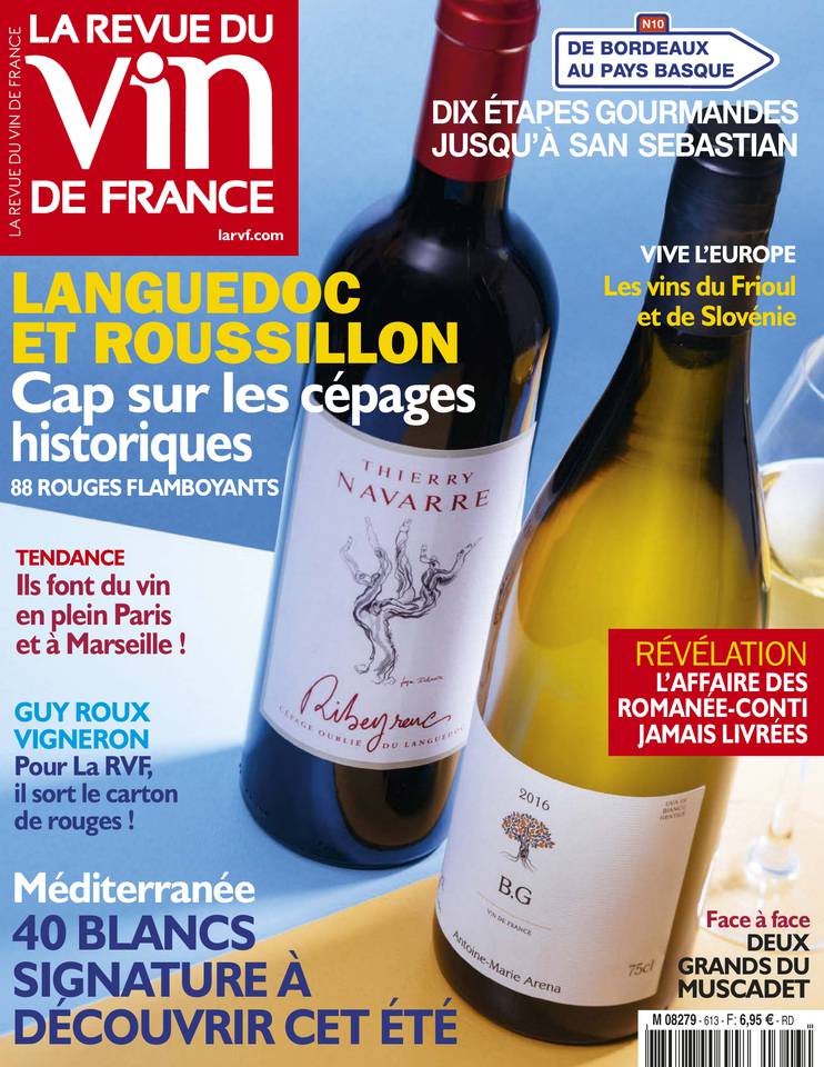 La Revue du Vin de France 23 juin 2017 Abonnement Revue du Vin de France Pas Cher avec le BOUQUET ePresse.fr
