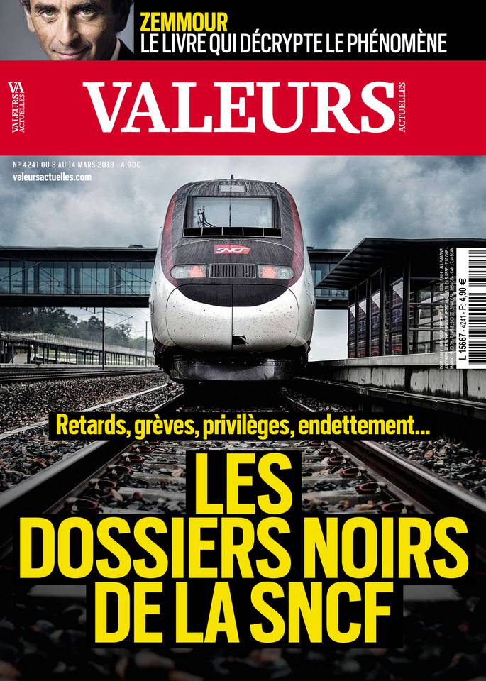 Valeurs actuelles 08 mars 2018 Valeurs actuelles N°4241 du 08 mars 2018 à télécharger sur iPad