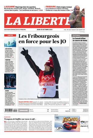 Couverture du magazine en date du 2025-10-30