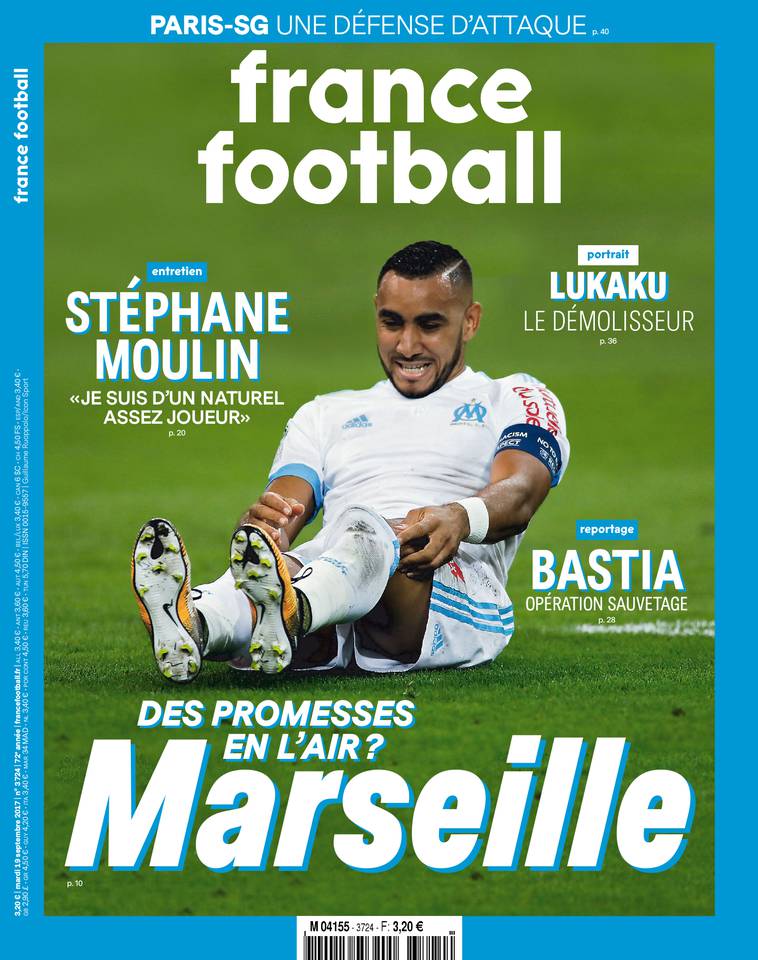 France Football 19 septembre 2017 Abonnement à France Football Pas Cher avec le BOUQUET ePresse.fr