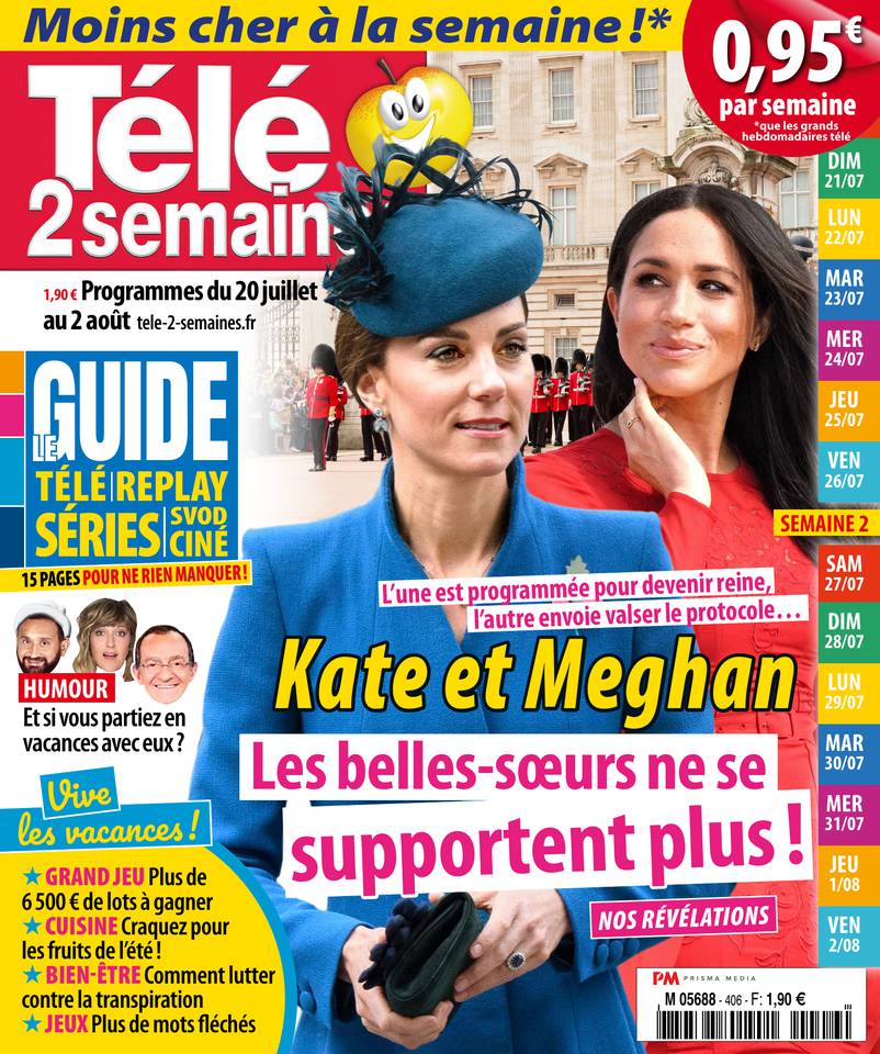 Télé 2 Semaines 15 juillet 2019 Télé 2 Semaines du 15 juillet 2019