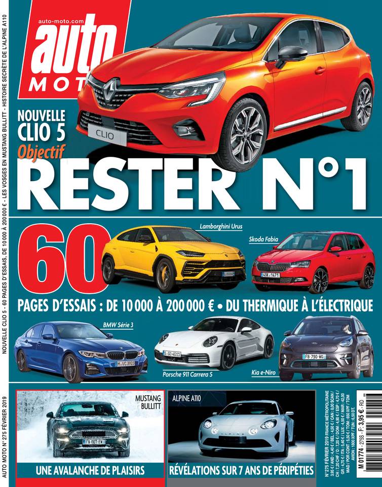 Auto Moto 07 février 2019 Auto Moto N°275 du 07 février 2019 à télécharger sur iPad