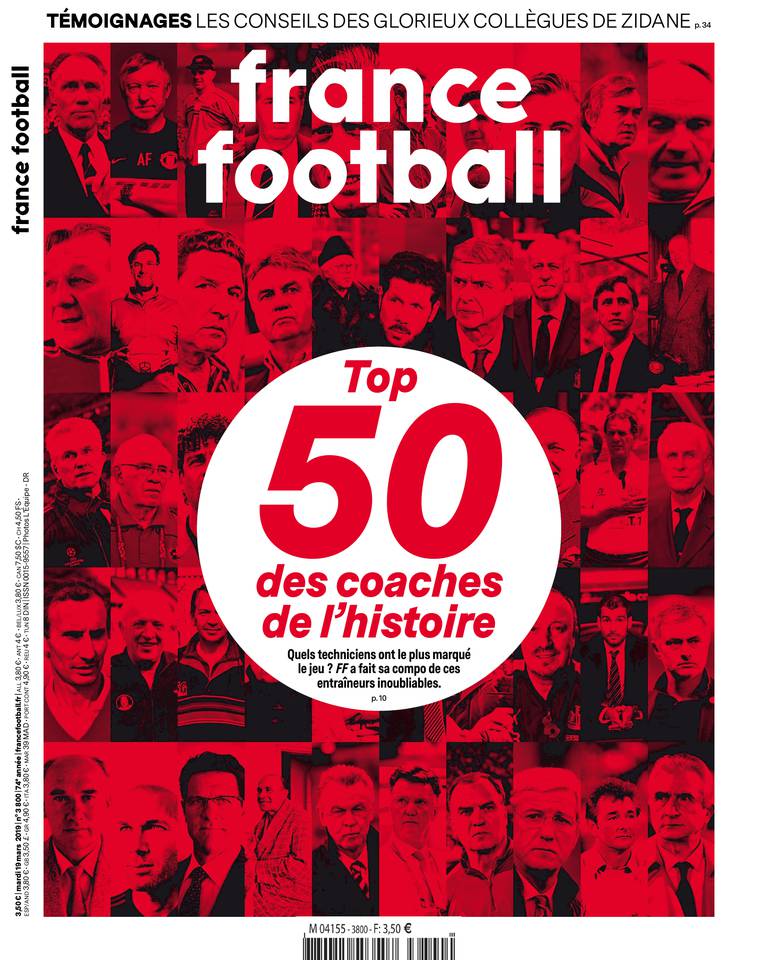 France Football 19 mars 2019 France Football du 19 mars 2019 à télécharger sur iPad