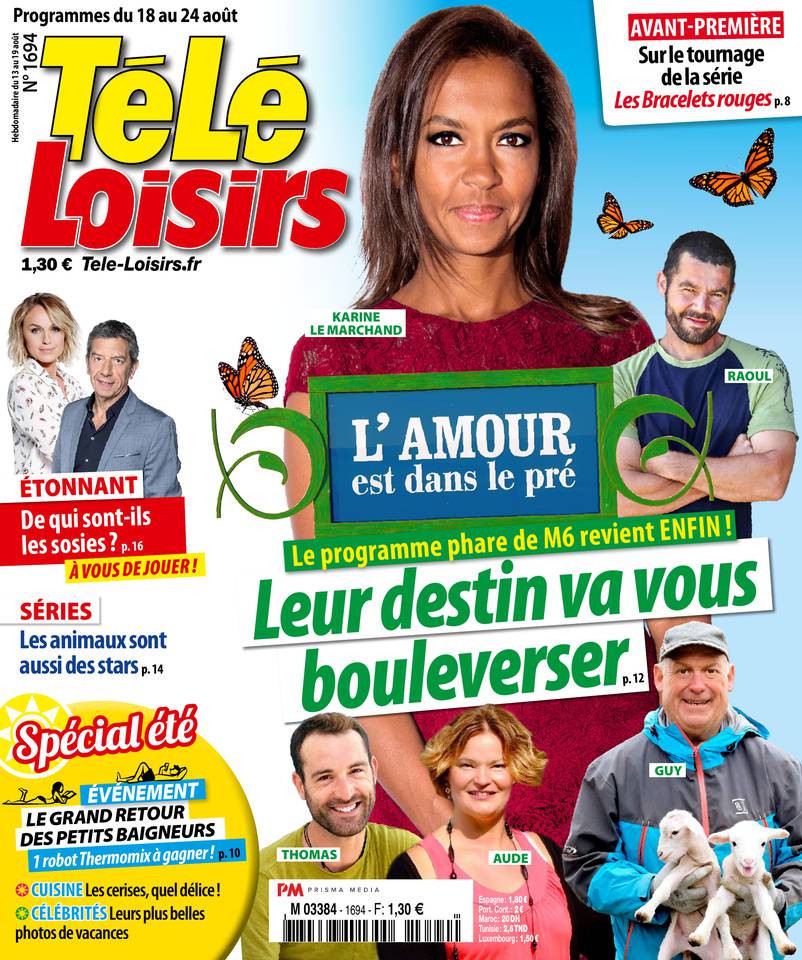Télé Loisirs 13 août 2018 Abonnement Télé Loisirs Pas Cher avec le BOUQUET ePresse.fr